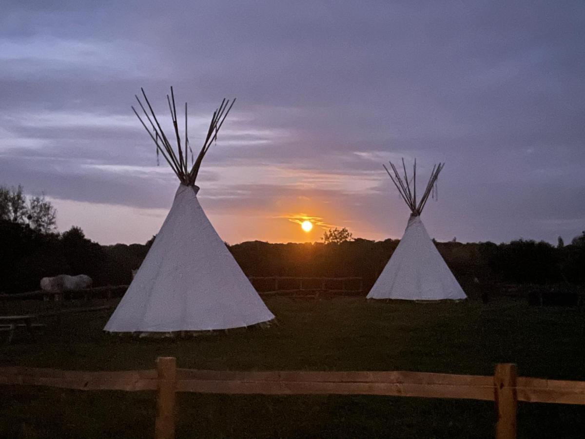 Terra-Tipike, Tipi A La Ferme Entre Terre Et Mer Trébry Zewnętrze zdjęcie